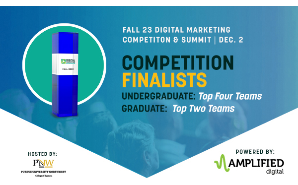 Fall 2023 Digital Marketing Competition Finalists